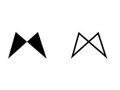 M Logo brand branding icon logo minimal minimalistic logo simple vector
