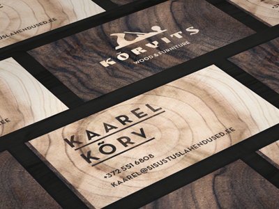 Kõrvits name cards