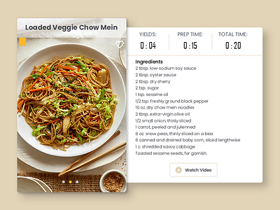 Daily UI Challenge detail page food mobile app uiux designer