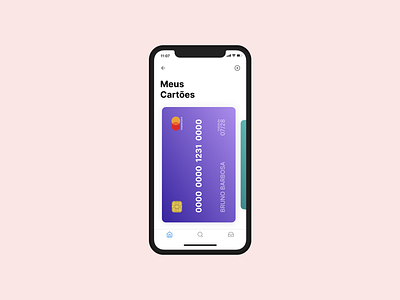 Credit Card app app bank card credit card interface minimalism minimalist ui ux