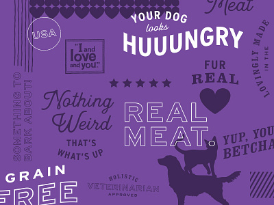Type Explore I cat dog food iandloveandyou overlay typography