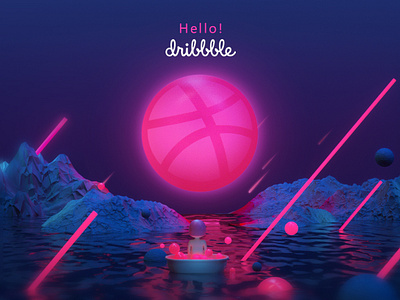 Hello Dribbble! 插图