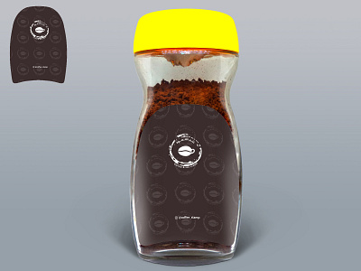 10x12 cm Coffee Bottle Label (For Customer 20000 PCS)