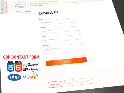 Pure OOP Contact Form