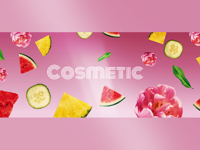 Cosmetic Background for buyer bg cosmetic logo cosmetics creative design lady pink vector