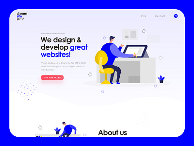 DSG Gurus branding concept landingpage ui uidesign uiux ux uxdesign webdesign website design