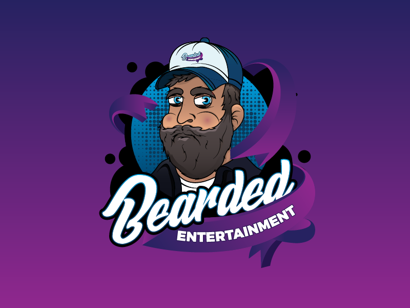 Bearded Entertainment - Logo Design by Hayden Corby on Dribbble