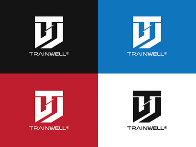 Trainwell, Logo Design brand design branding logo design