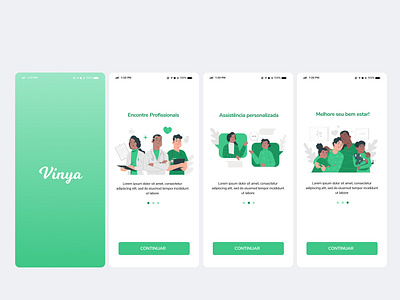 Medical Splash Screen african angola app design flat flutter green medical mobile app mobile app design ui uidesign uiux vector