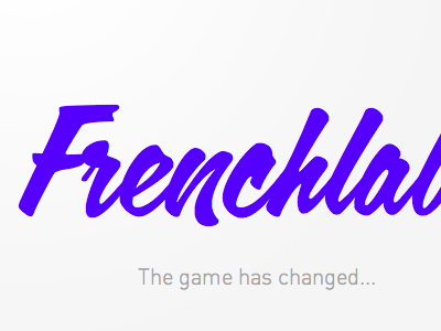 The game has changed... frenchlabs teasing upcoming