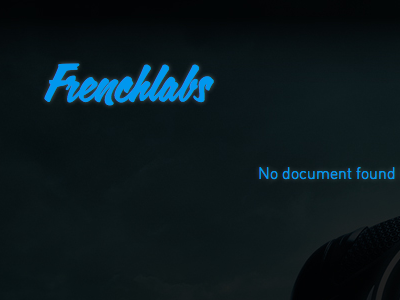 Frenchlabs 404 page 404 legacy page tron