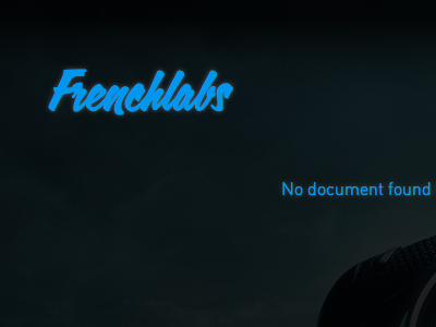 Frenchlabs 404 page