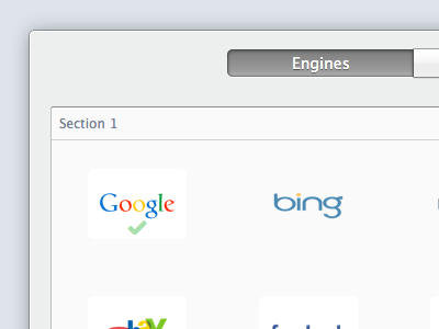 Go.Frenchlabs Engines Selector