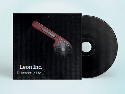 Leon Inc. - Insert Disc // Cover 3d album artwork cd cover electronic music object