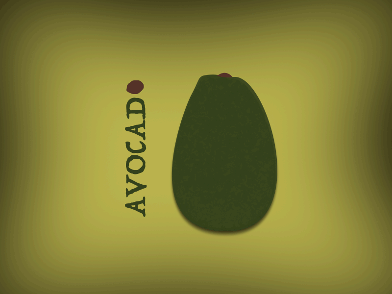 Avocado 2d aftereffects animation avocado