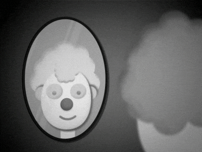 "Clownose" 2d aftereffects animation characterdesign clown prespective