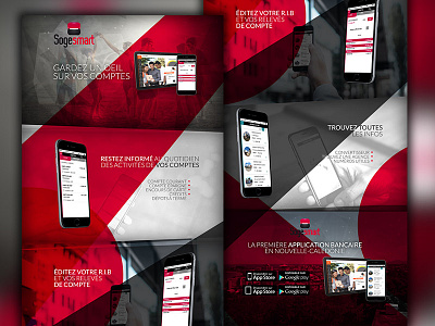 Project SogeSmart - Onepage website app design mobile new caledonia noumea one page smarthpone website