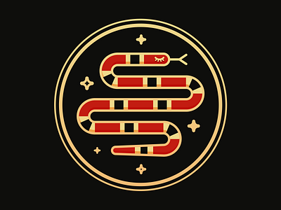 Snake Fundo escuro animal clean coral figma icon iconography icons illustration illustrator logo snake vector