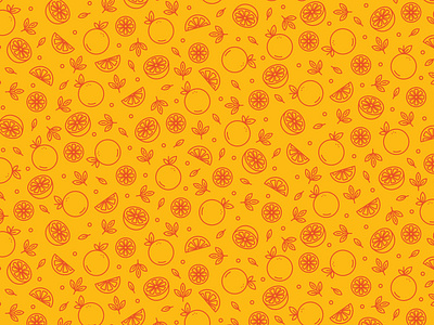 Citric Pattern citric fruit icons orange orange juice pattern vector yellow