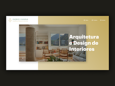 Ingrid Vianna - Website design interface interface design ui user inteface web design