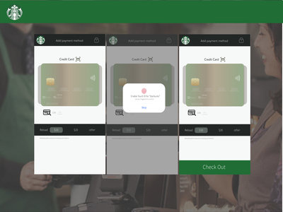 Starbucks Mobile Payment Interface dailyui2