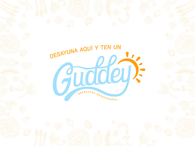 Guddey - Naming & Branding for a light breakfast cart