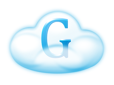 G-cloud cloud debut first icon letter