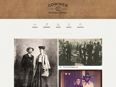 Texas Cowmen Film Website cowboy cowmen documentary film texas vintage website western