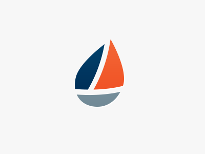 Logo Design Proposal for Spinnaker boat drop energy gas logo oil oilfield sail