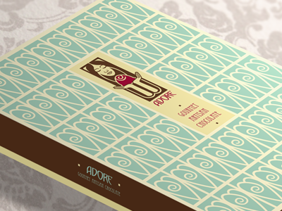 Adore Chocolate – Logo and Box Design