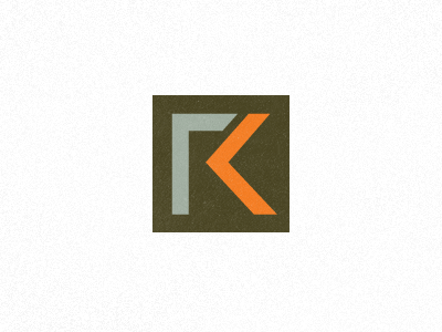 Rick Krug Identity WIP2 career coach initials monogram motivational speaker