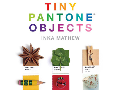 Tiny Pantone Objects Book (Pre-Order) book personal project photography