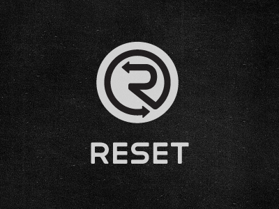 RESET Student Ministry Logo christian circle logo ministry non profit student typography youth