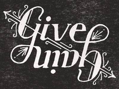 Give-Gain iPhone 5 Wallpaper black hand drawn lettering luke 6:38 to resolve project wallpaper white
