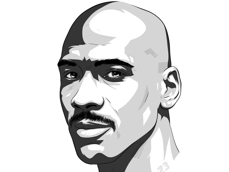 Michael Jordan 90s bulls 90s adobe adobe draw espn sports art nba art nba illustration basketball jordan the last dance chicago bulls michael jordan