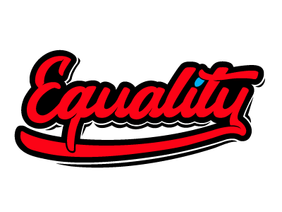 Equality Custom Font custom equality font handwritten lettering