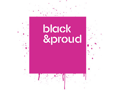 Black   Proud Design Pink Dribble