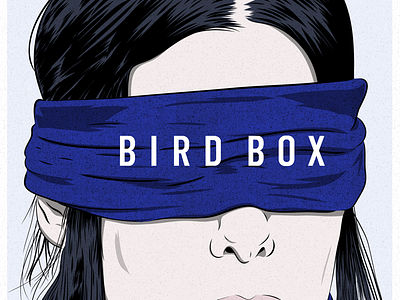 Bird Box alternative movie poster bird box graphic design illustration netflix poster design