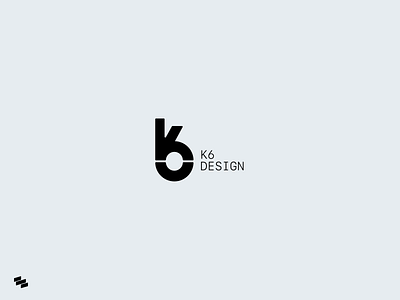 K6 Design - Logo Design animation app apple branding design figma illustration minimal type typography vector