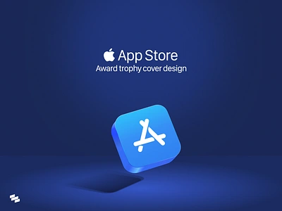 Apple App Store Awards Trophy - Cover Design app screen app screens app showcase app store app store icon apple apple design apple pencil apple watch applepencil application application design brand brand design brand identity branding branding design covers voice vote