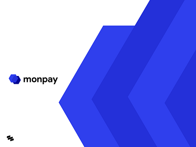 monpay logo - redesign element animation app branding design flat illustration logo minimal type typography