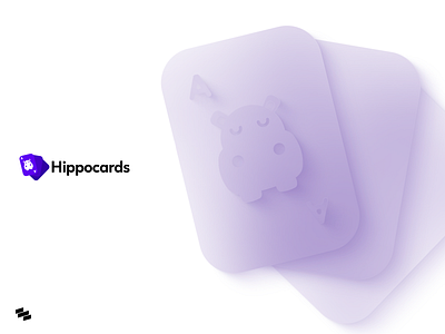 Hippocards - Logo Concept branding design icon illustration logo minimal type typography ui vector