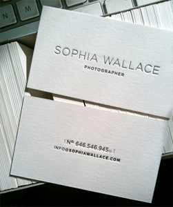 Letterpress Cards