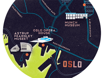 Tiny map of Oslo