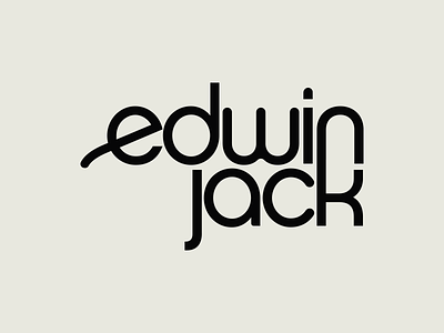Edwin Jack's Logo dj logo producer