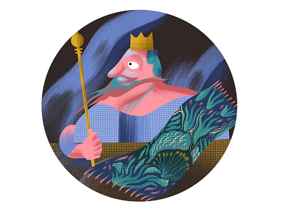 King character concept fairytale illustration king painting photoshop