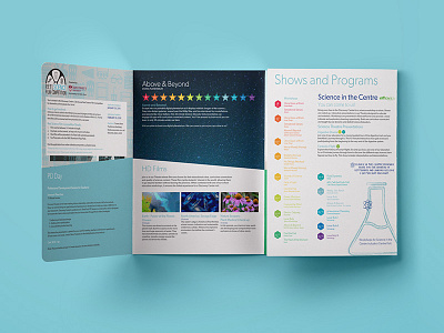 The Discovery Centre - Educational Brochure brochure education indesign print science