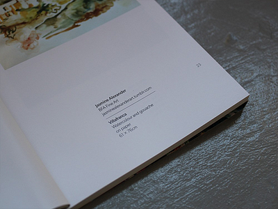 NSCAD Graduation Catalogue 2015 - Catalogue Interior book catalogue print type typography university yearbook