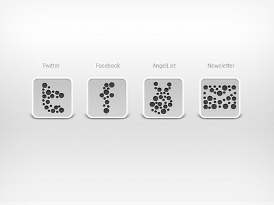 Cubesensors Social Icons graphics icon