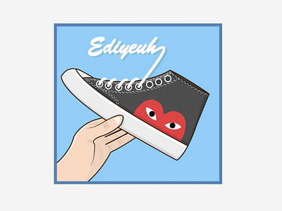 Sneakerseries1 cartoon converse graphicdesign illustration lineart mbestyle sneakers vector